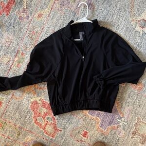 Sweaty Betty Black rain coat
